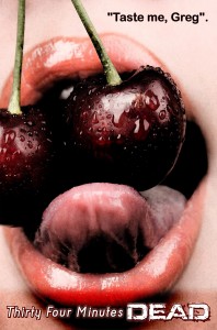 TFMD Taste Me Greg - Vampirical Levene licking and sucking some black cherries